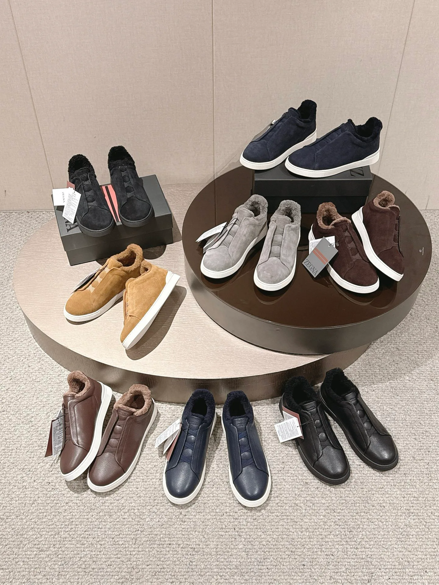 Кеды Мужские Zegna 382995