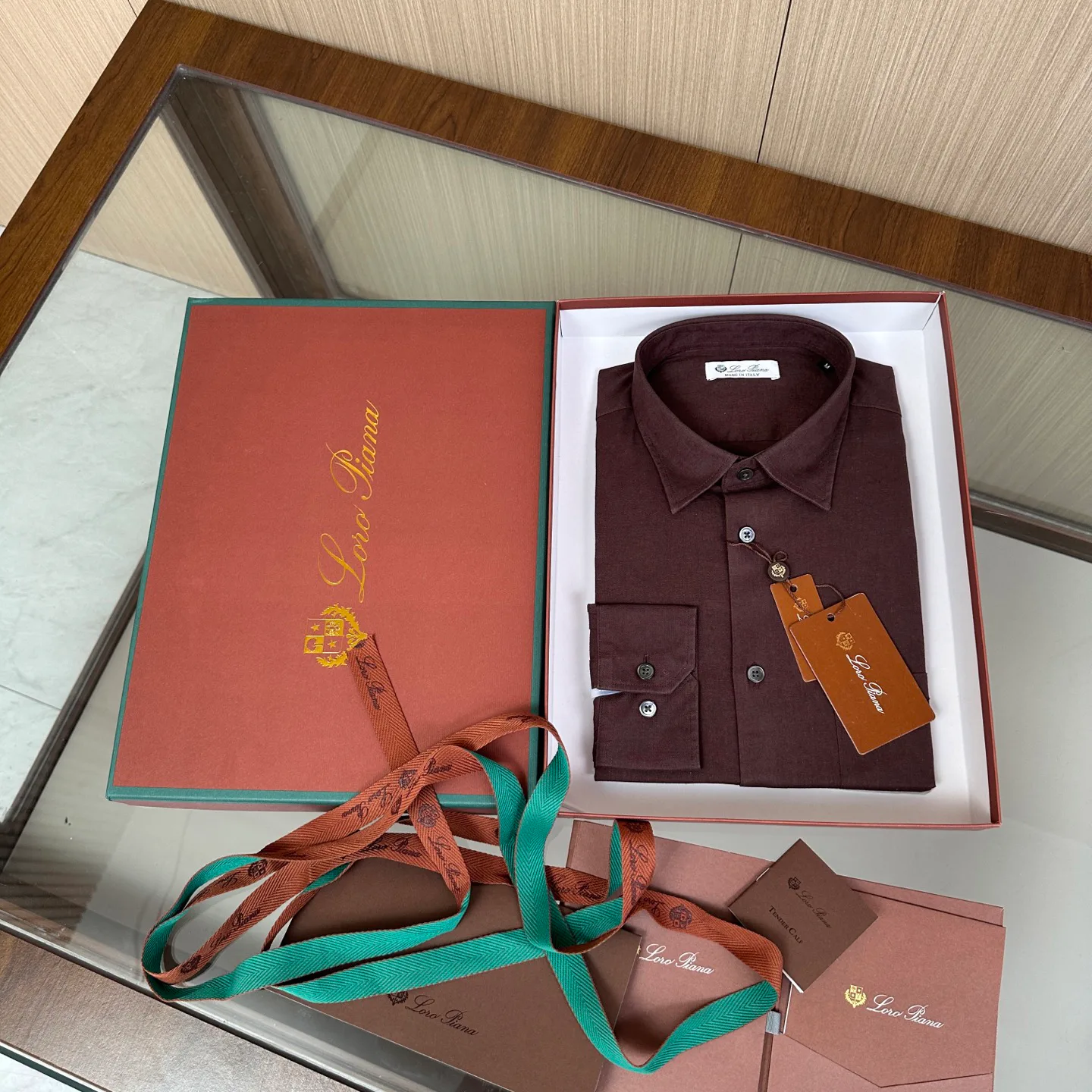Рубашки Мужские Loro Piana 5654903