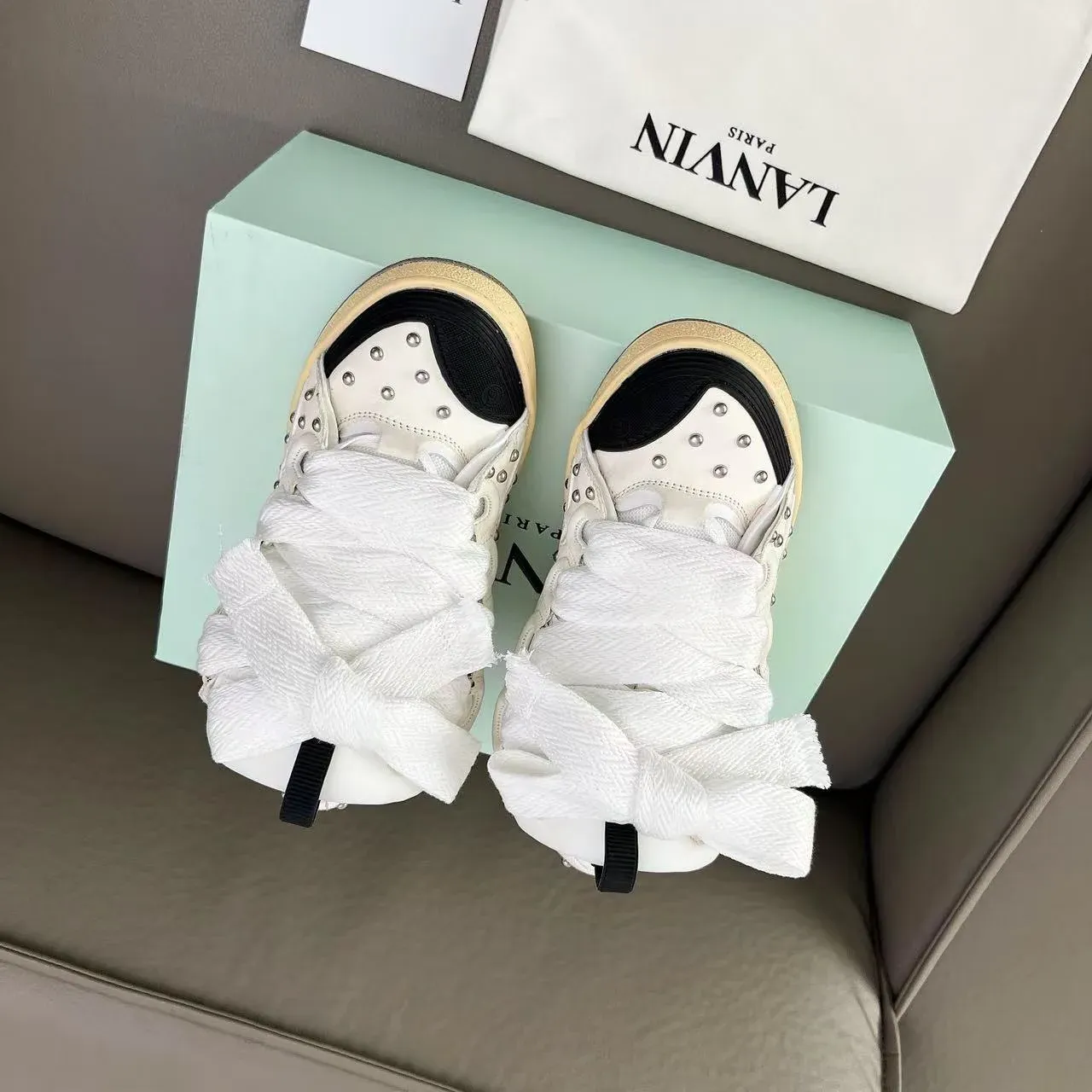 Кроссовки Мужские Lanvin 473420