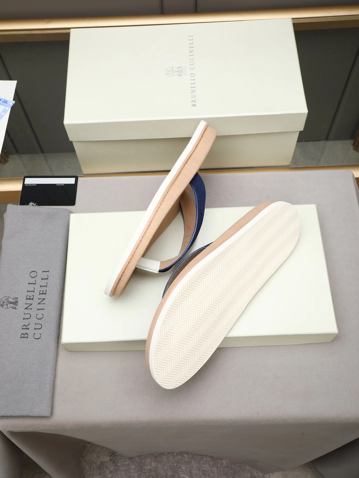 Шлепанцы Мужские Brunello Cucinelli 6062760