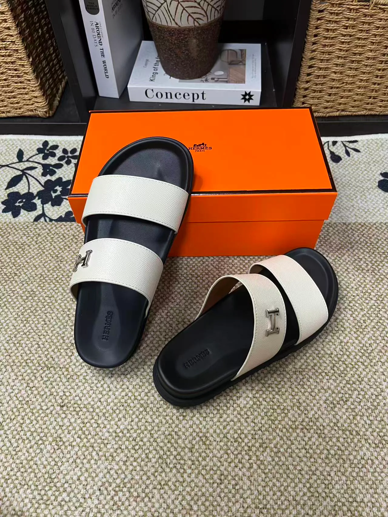 Шлепанцы Женские Hermes 991645