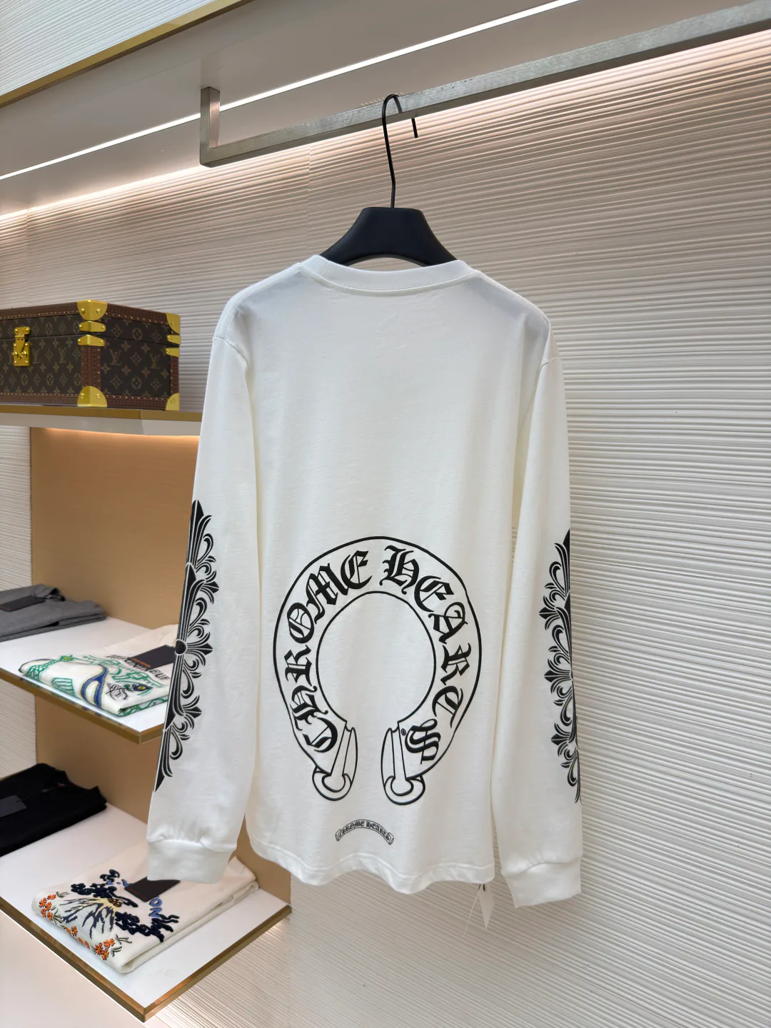 Лонгсливы Мужские Chrome Hearts 11399353