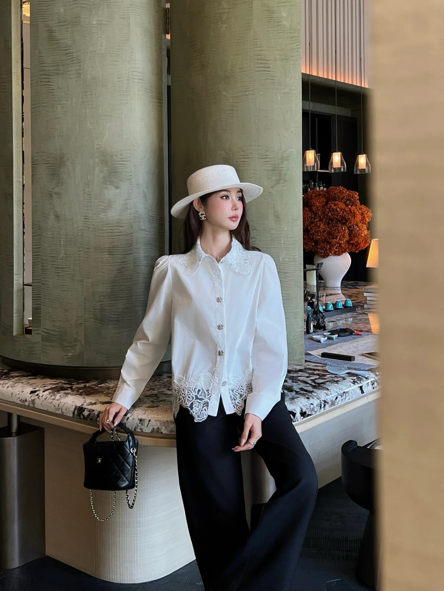 Рубашки Женские Chanel 9443449