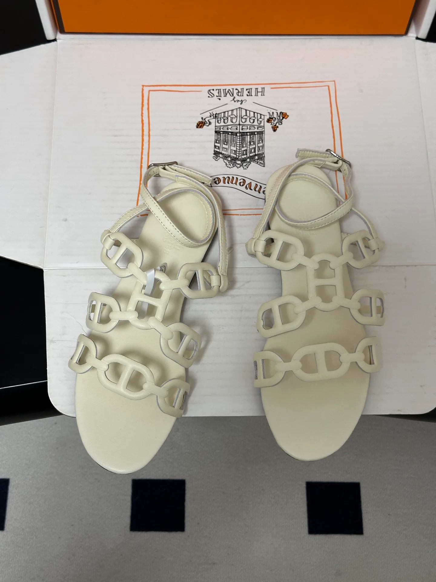 Босоножки Женские Hermes 19507409