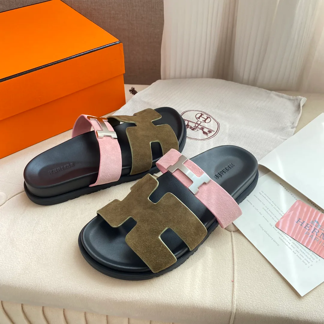 Шлепанцы Мужские Hermes 101090