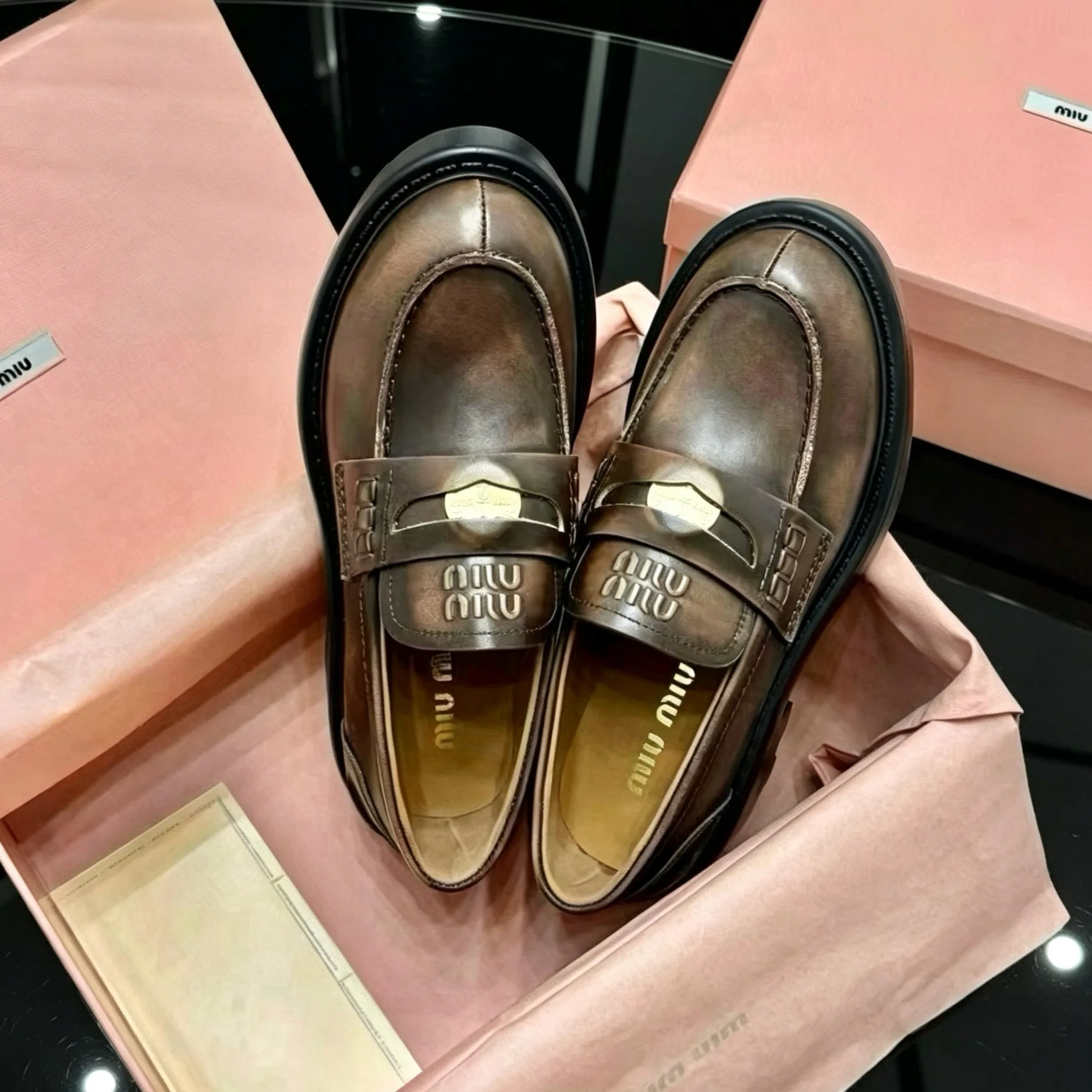 Лоферы И Мокасины Женские Miu Miu 18703356