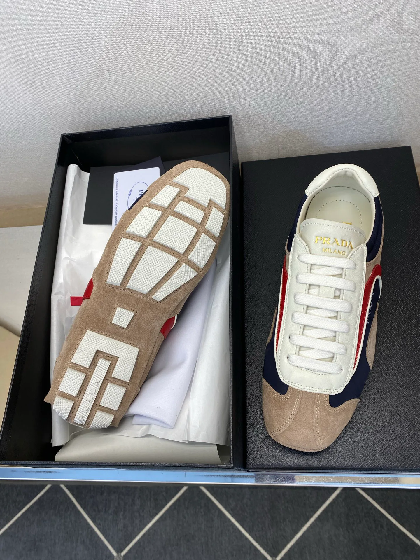 Кроссовки Мужские Prada 20070288