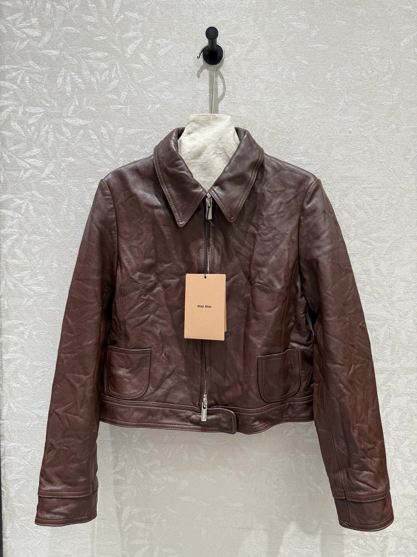 Кожаные Куртки И Дублёнки Женские Miu Miu 18127929