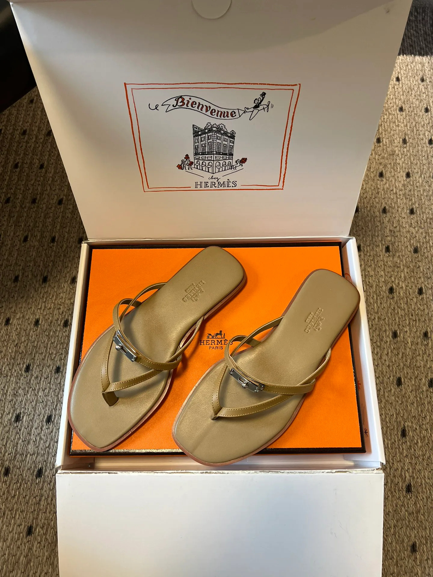 Шлепанцы Женские Hermes 10209520