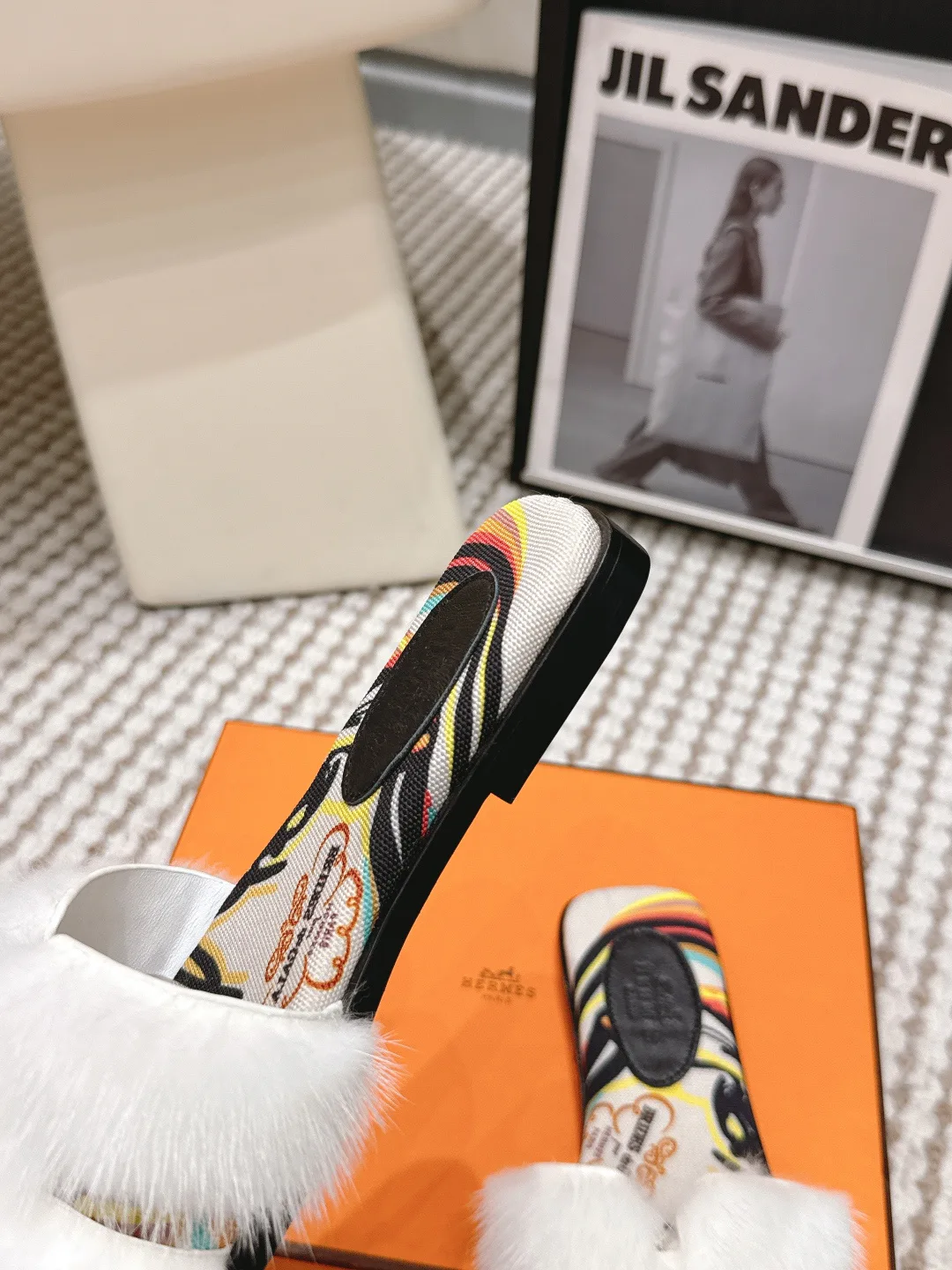 Тапочки Женские Hermes 12859263