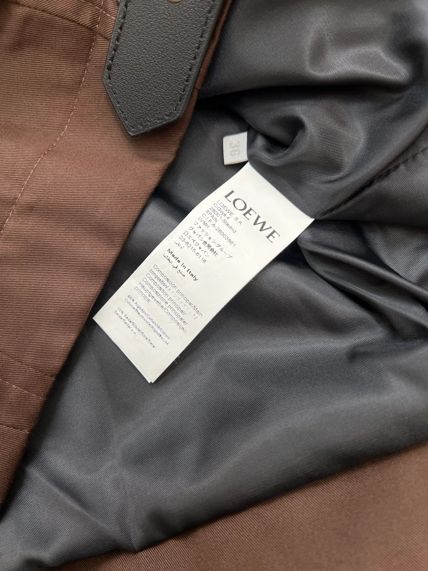 Кожаные Куртки И Дублёнки Женские Loewe 10917324