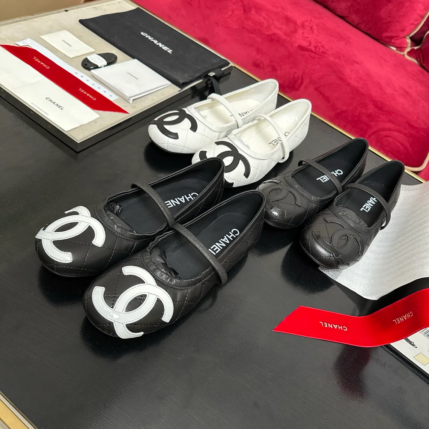 Балетки Женские Chanel 18725820