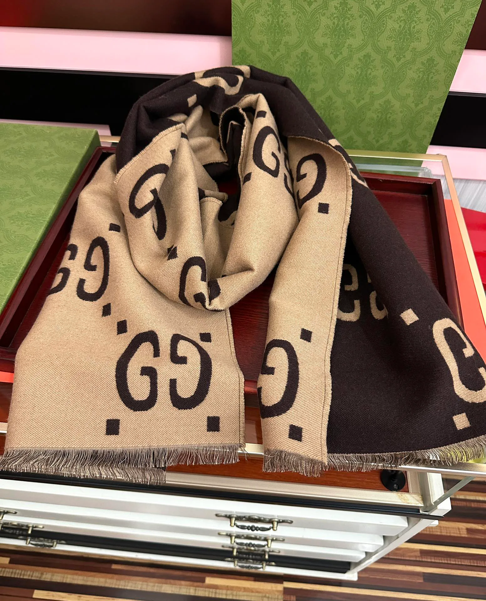 Шарфы Gucci 789811