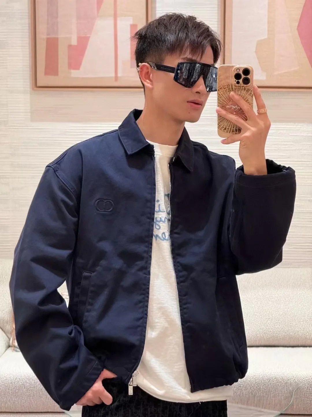 Куртки И Пуховики Мужские Christian Dior 26155