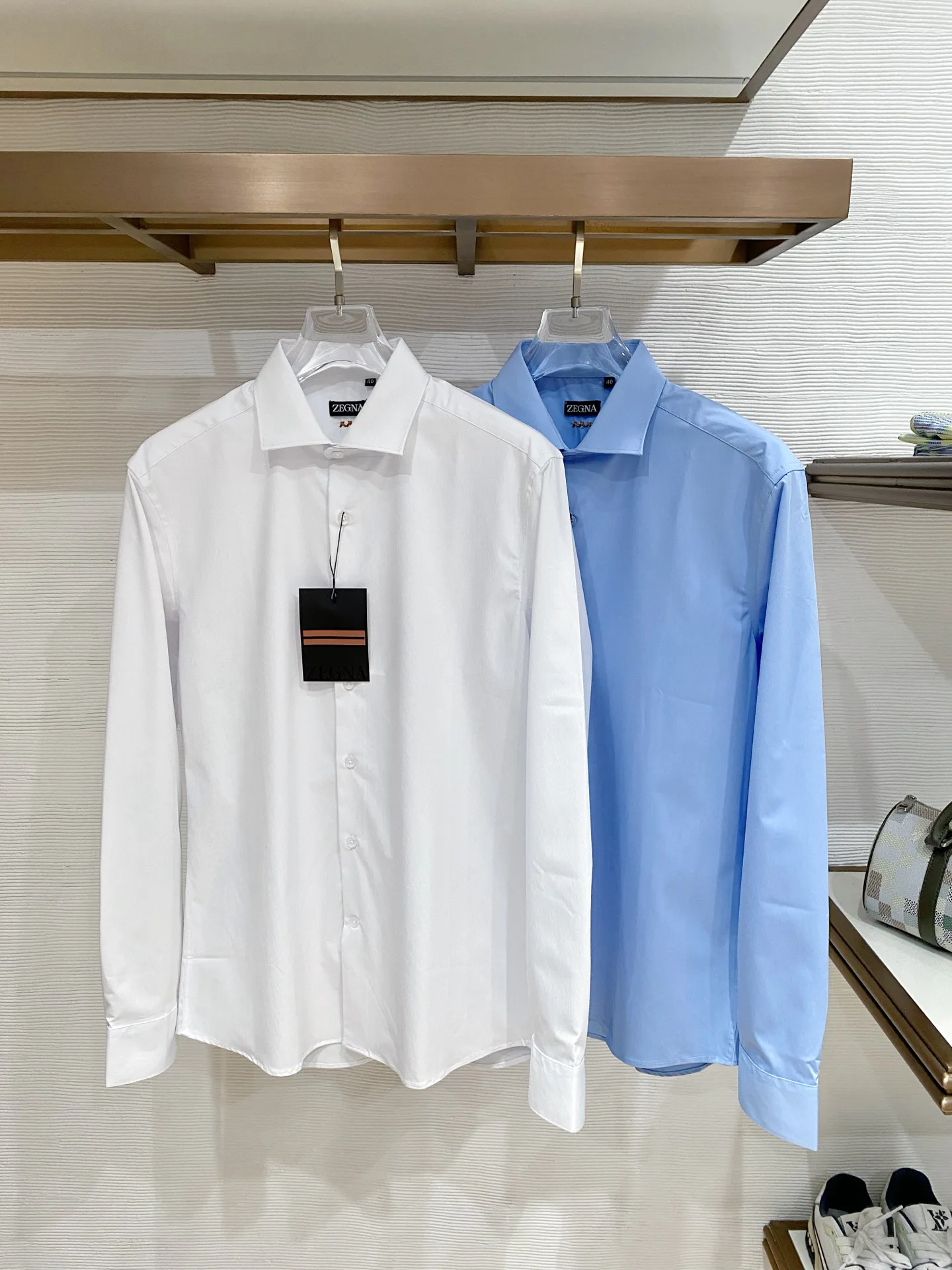 Рубашки Мужские Zegna 17912763