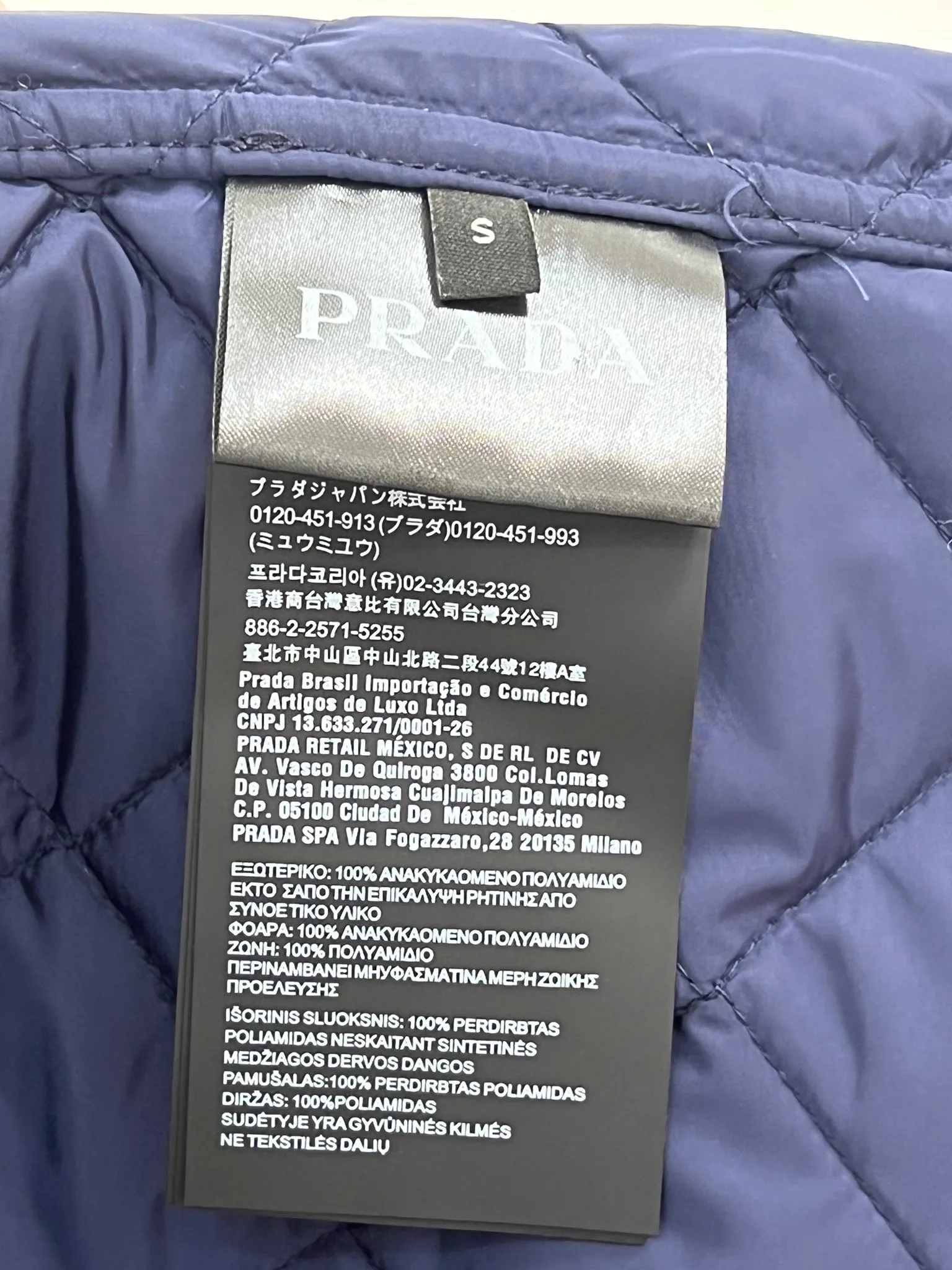 Куртки И Пуховики Женские Prada 9269375