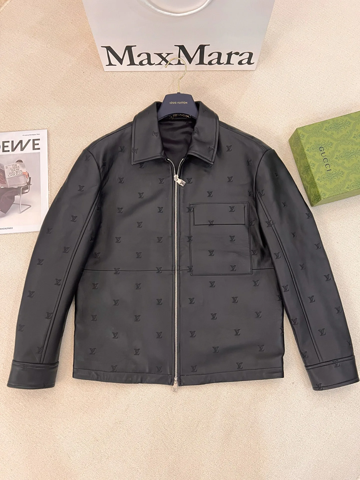 Кожаные Куртки И Дублёнки Мужские Louis Vuitton 13602925