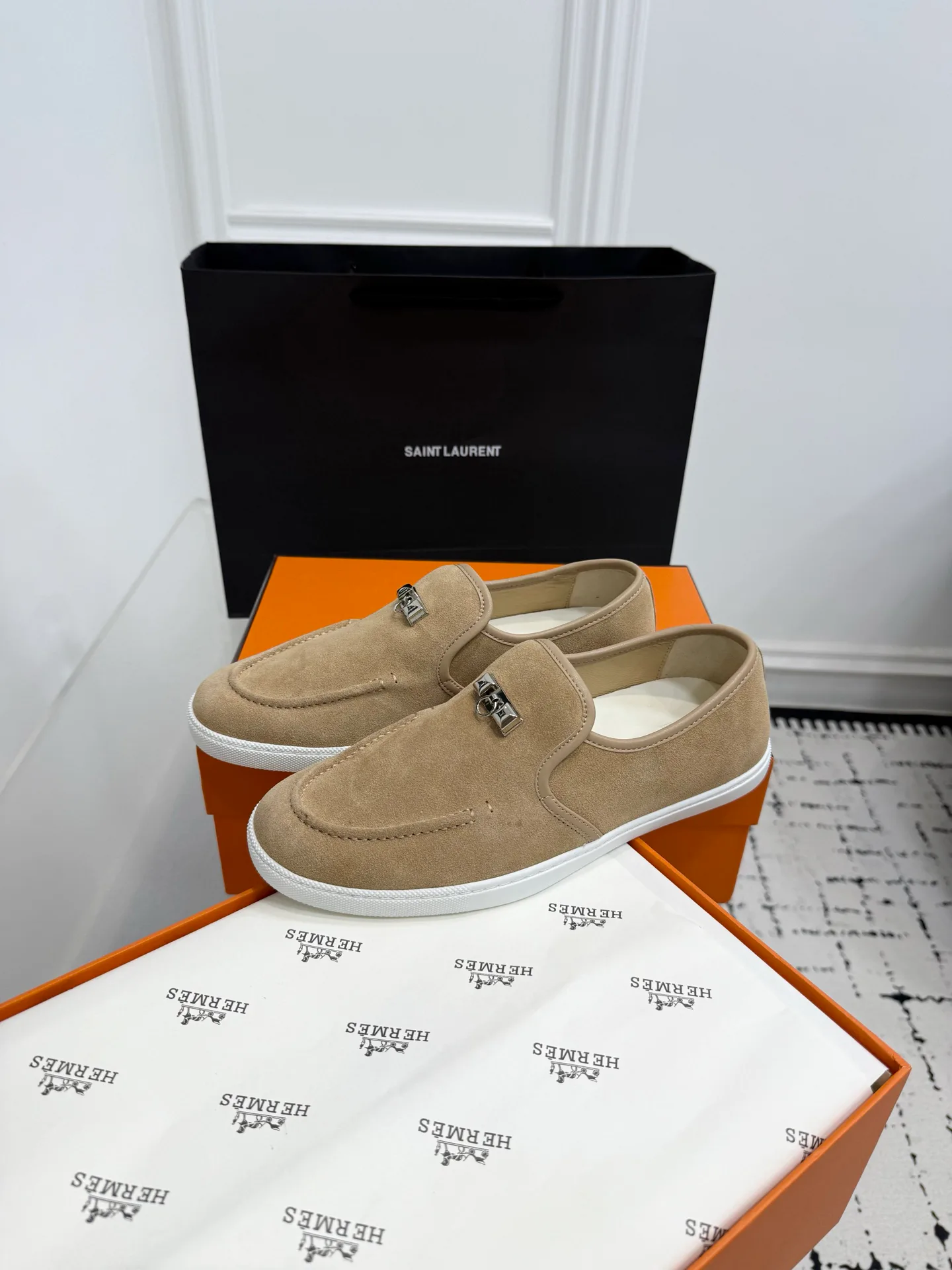 Лоферы Мужские Hermes 199443