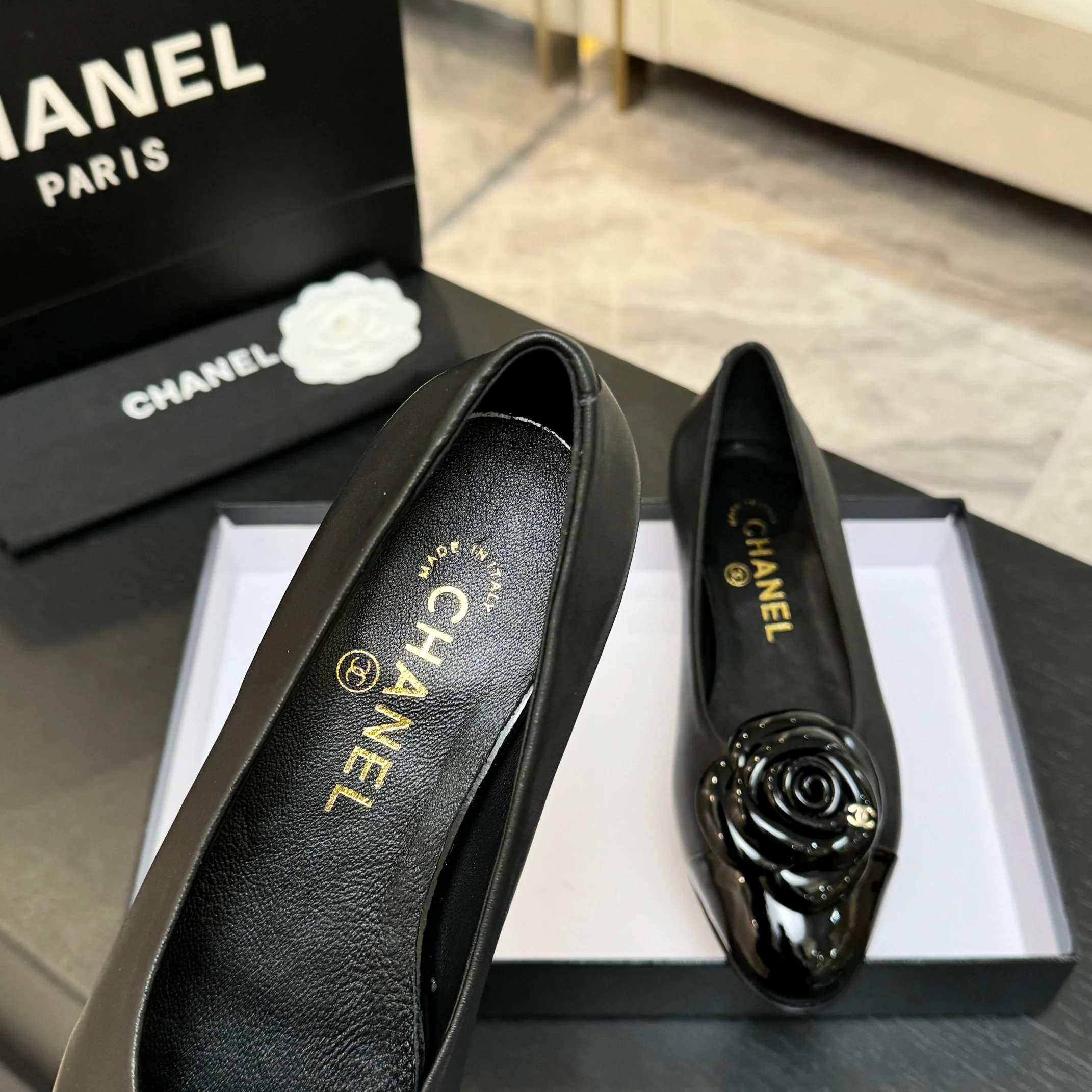 Балетки Женские Chanel 1291442