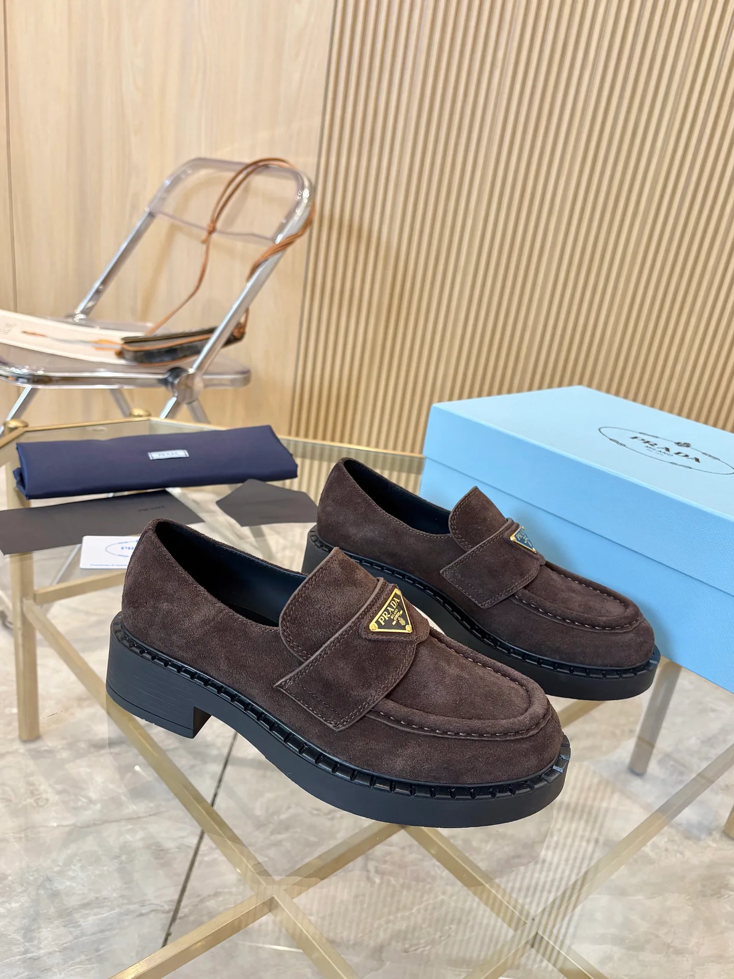 Лоферы И Мокасины Женские Prada 17524790