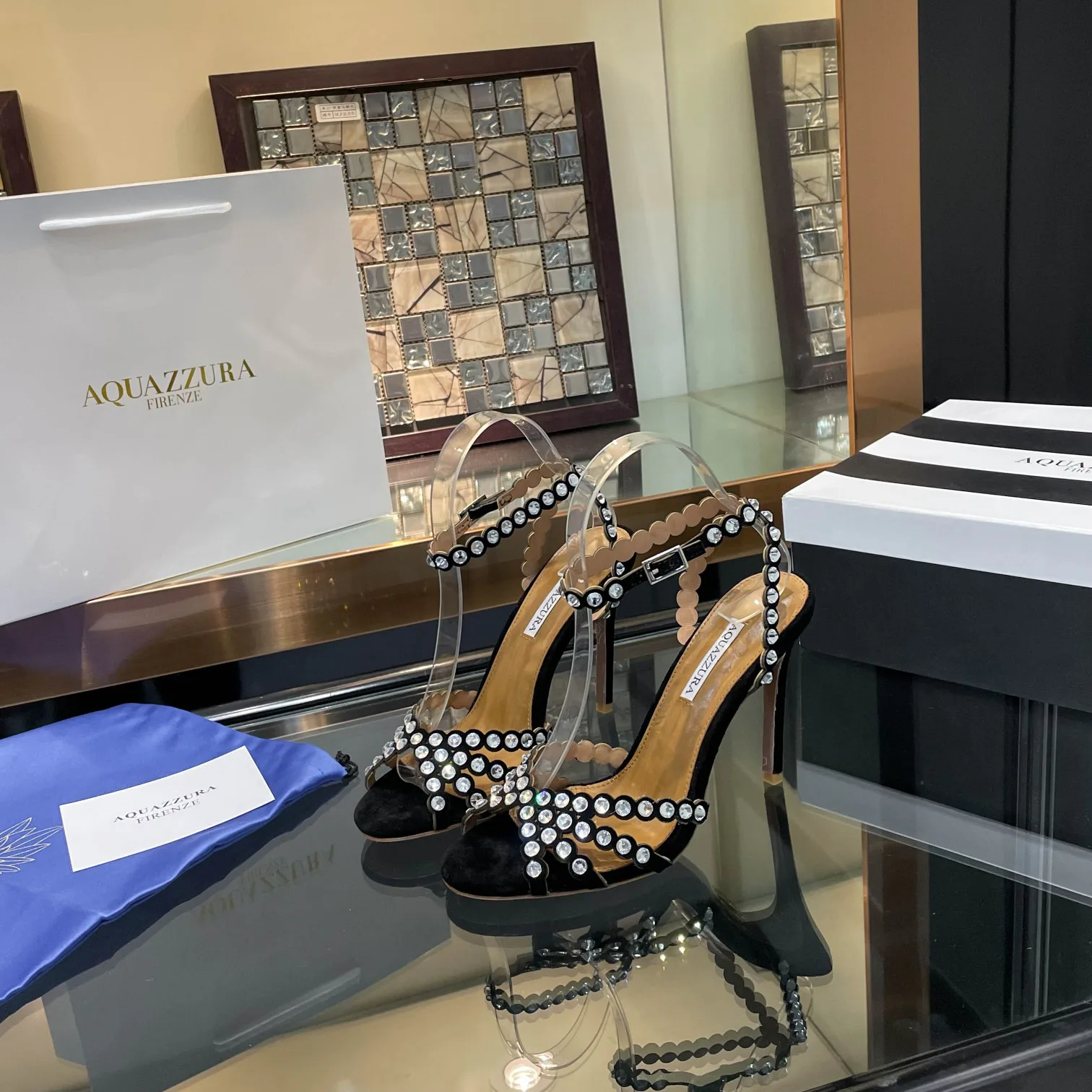 Босоножки Женские Aquazzura 5033867