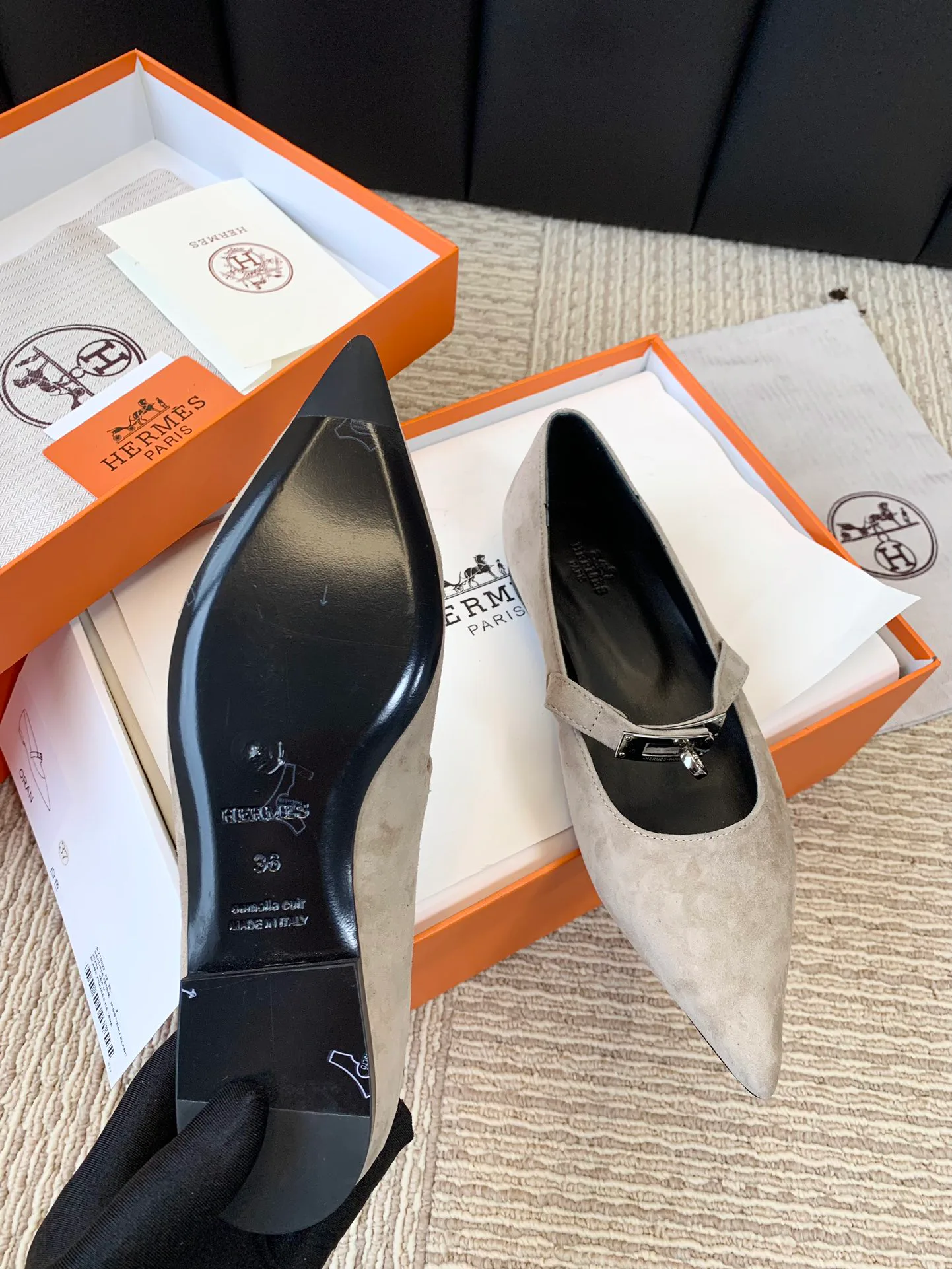 Балетки Женские Hermes 17753793