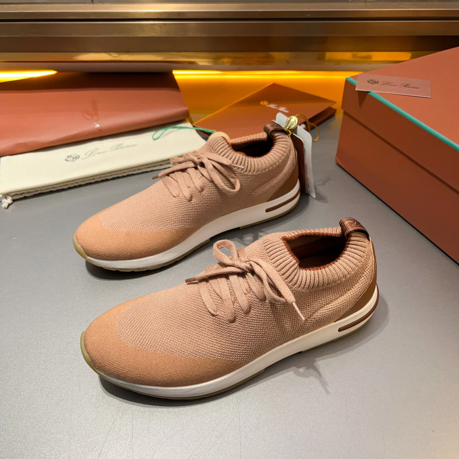 Кроссовки Мужские Loro Piana 18250759