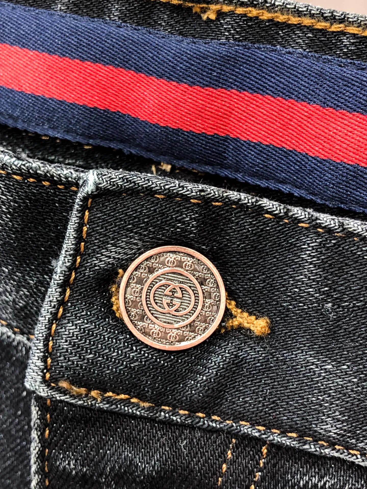 Джинсы Мужские Gucci 1283844
