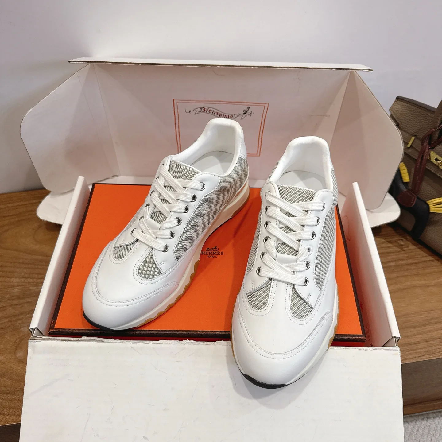 Кроссовки Женские Hermes 1886241