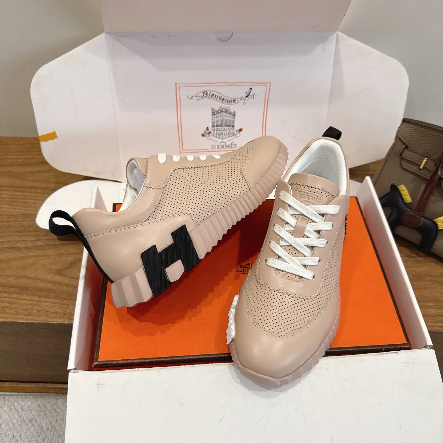 Кроссовки Мужские Hermes 10031714