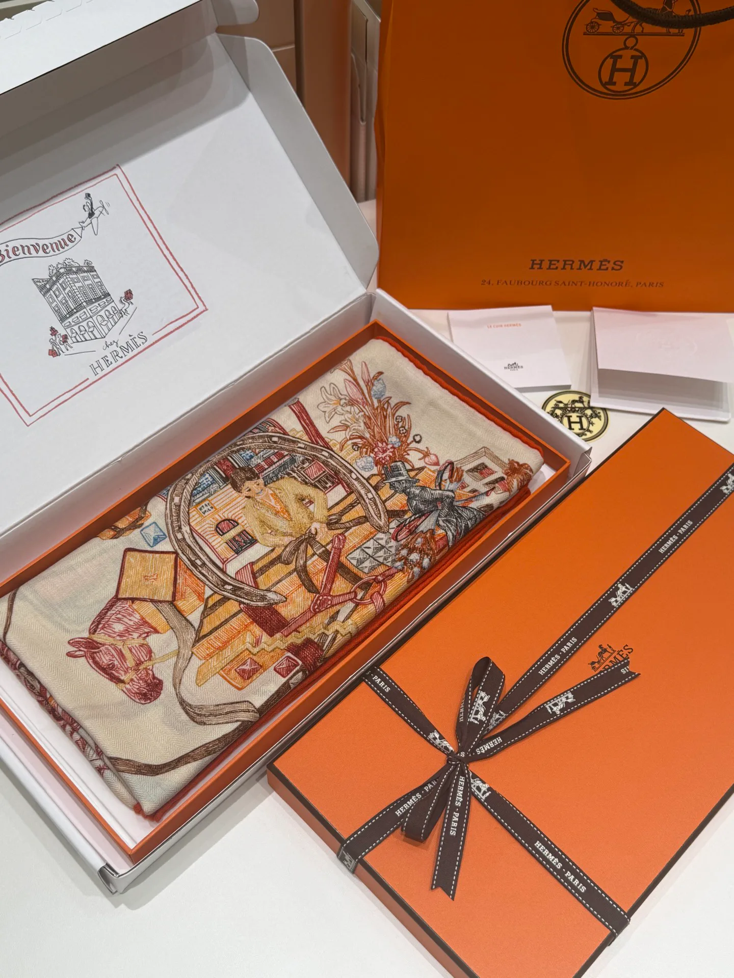 Шарфы Hermes 12326710