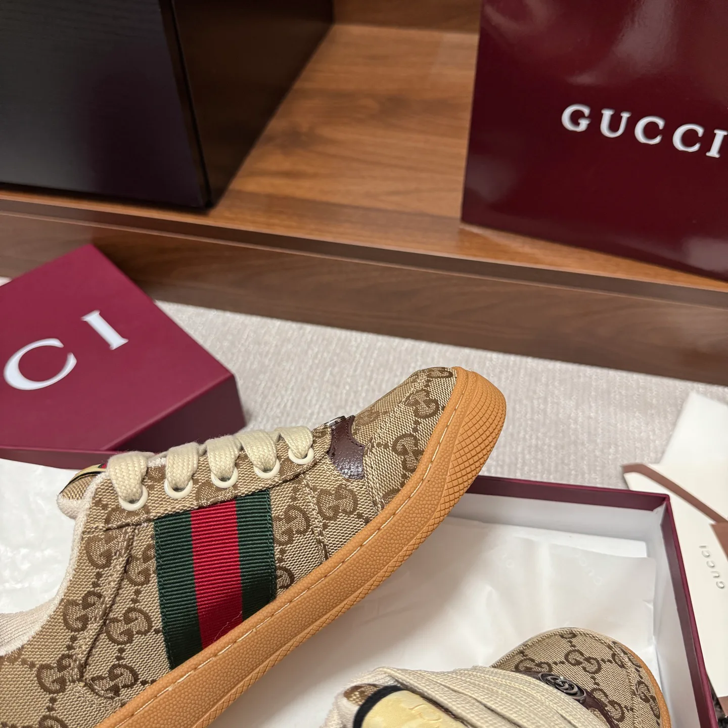 Кеды Женские Gucci 11946861