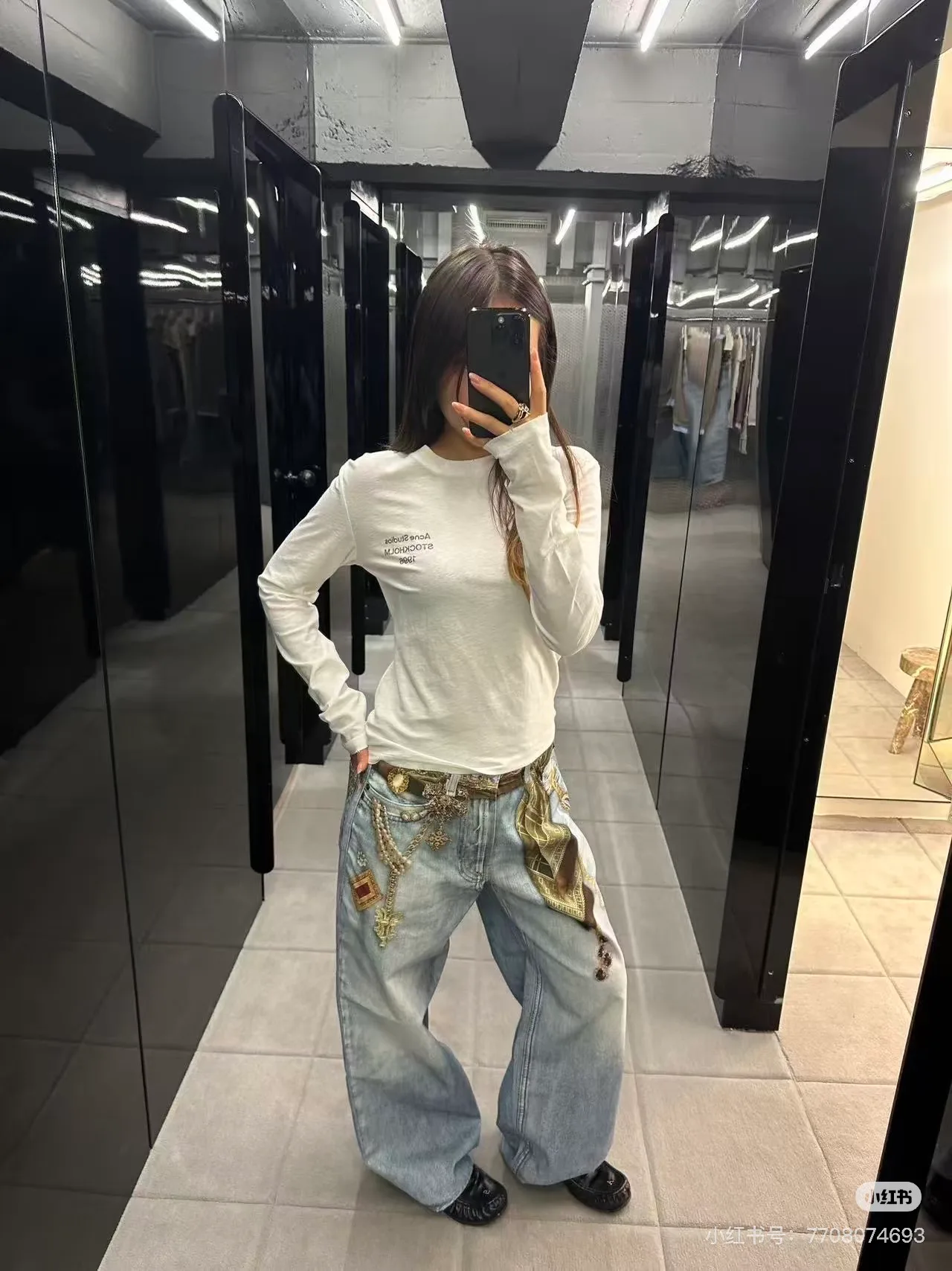 Джинсы Женские Acne Studios 18969459