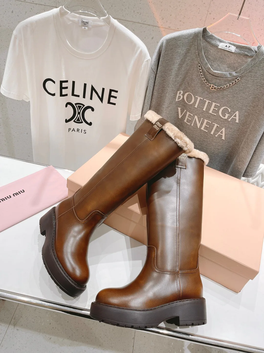 Сапоги Женские Miu Miu 299918