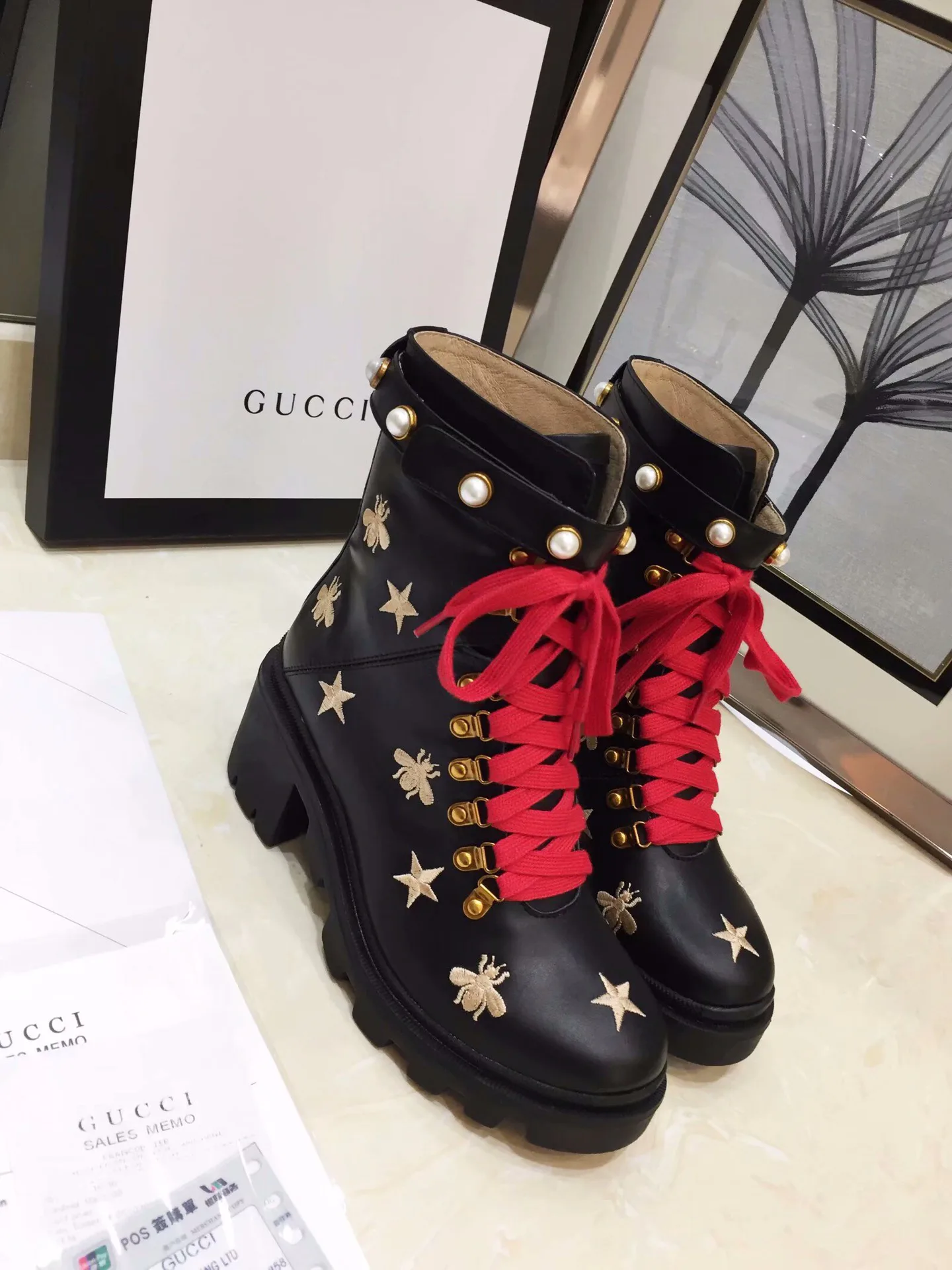 Ботинки Женские Gucci 5350906