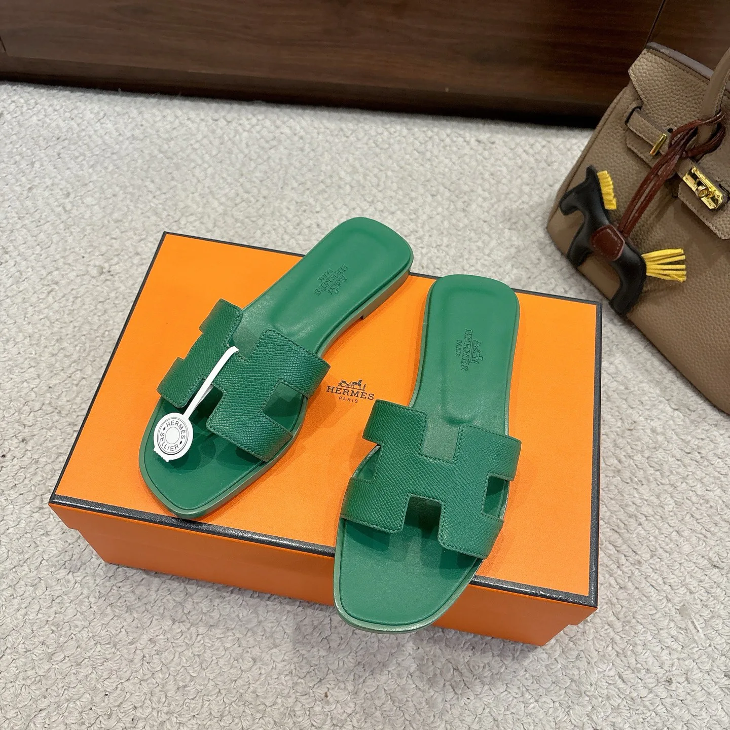 Шлепанцы Женские Hermes 2453845