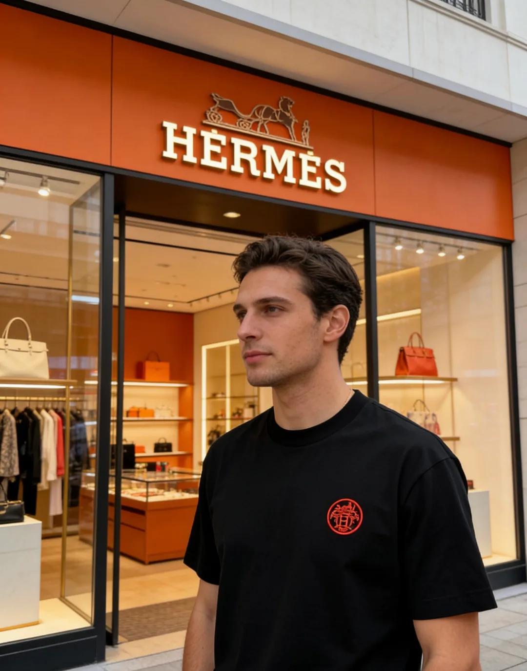 Футболки Мужские Hermes 13442020