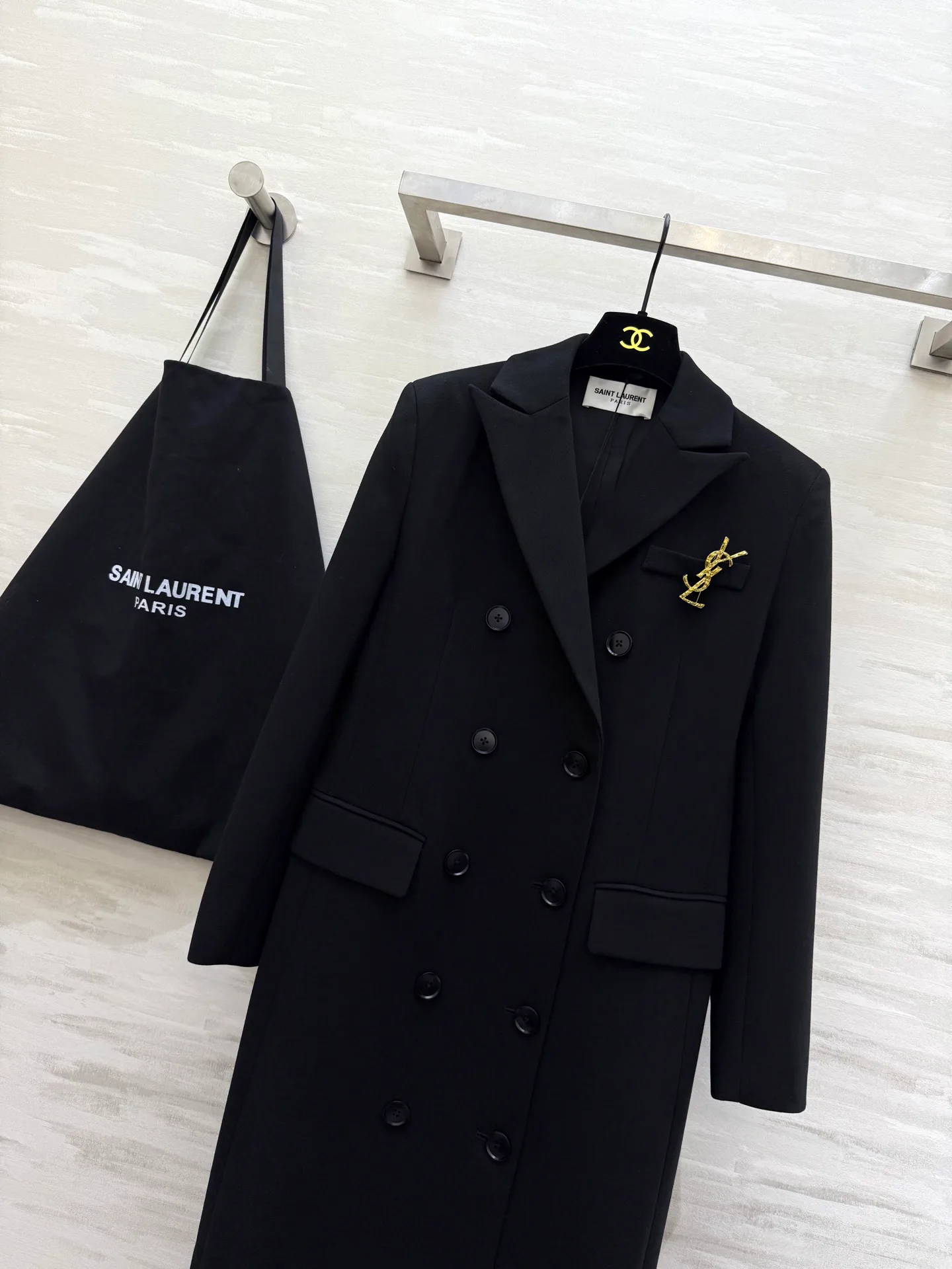 Пальто И Тренчи Мужские Saint Laurent 1565179