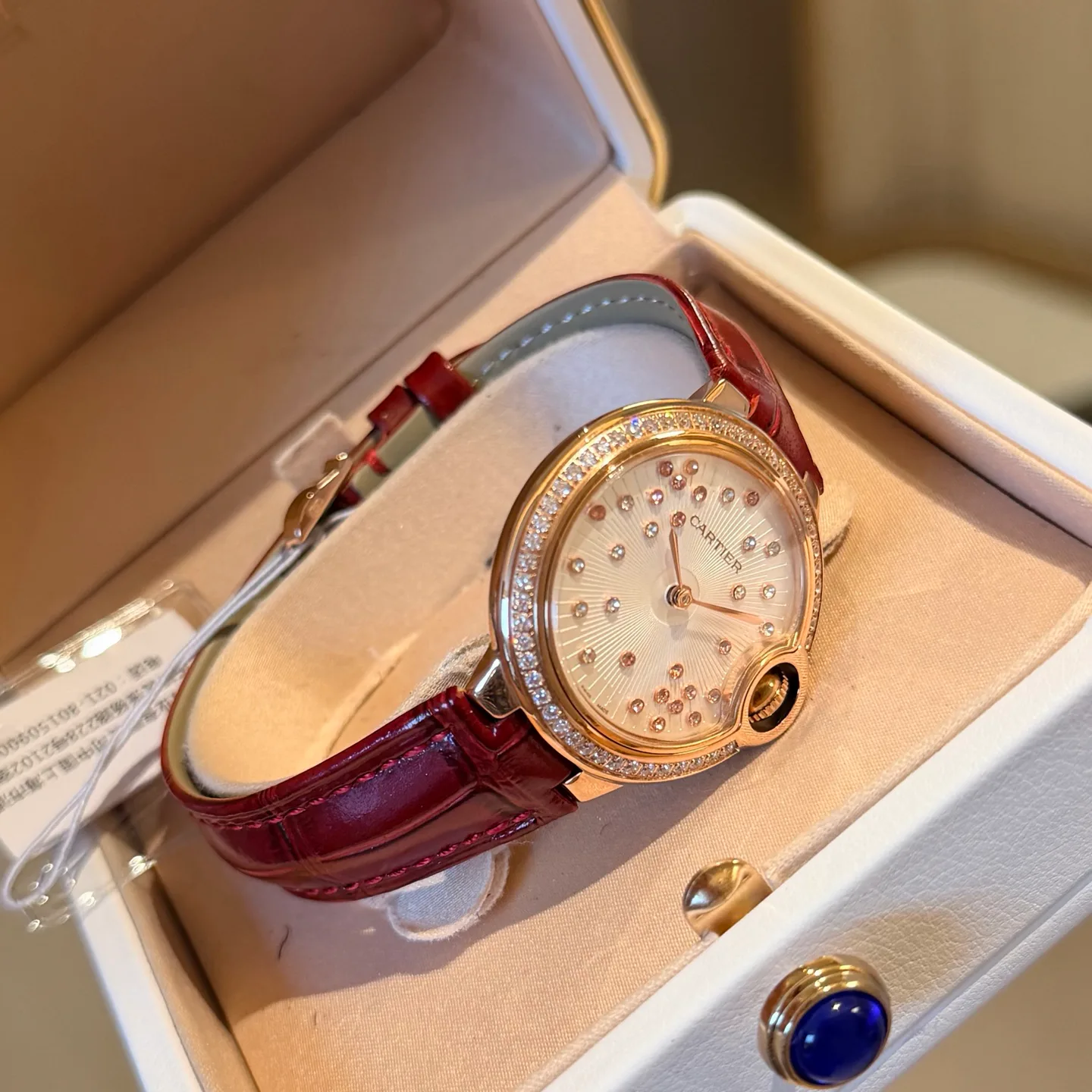 Часы Женские Cartier 749932