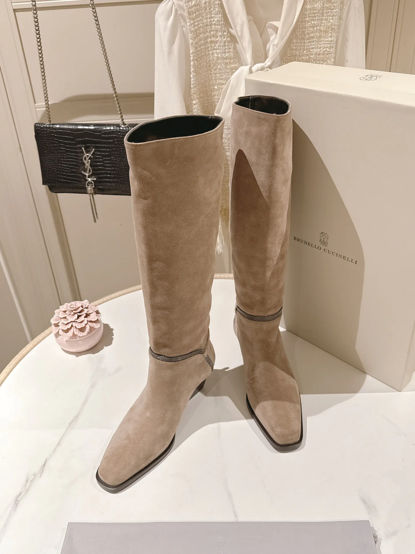 Сапоги Женские Brunello Cucinelli 18217277