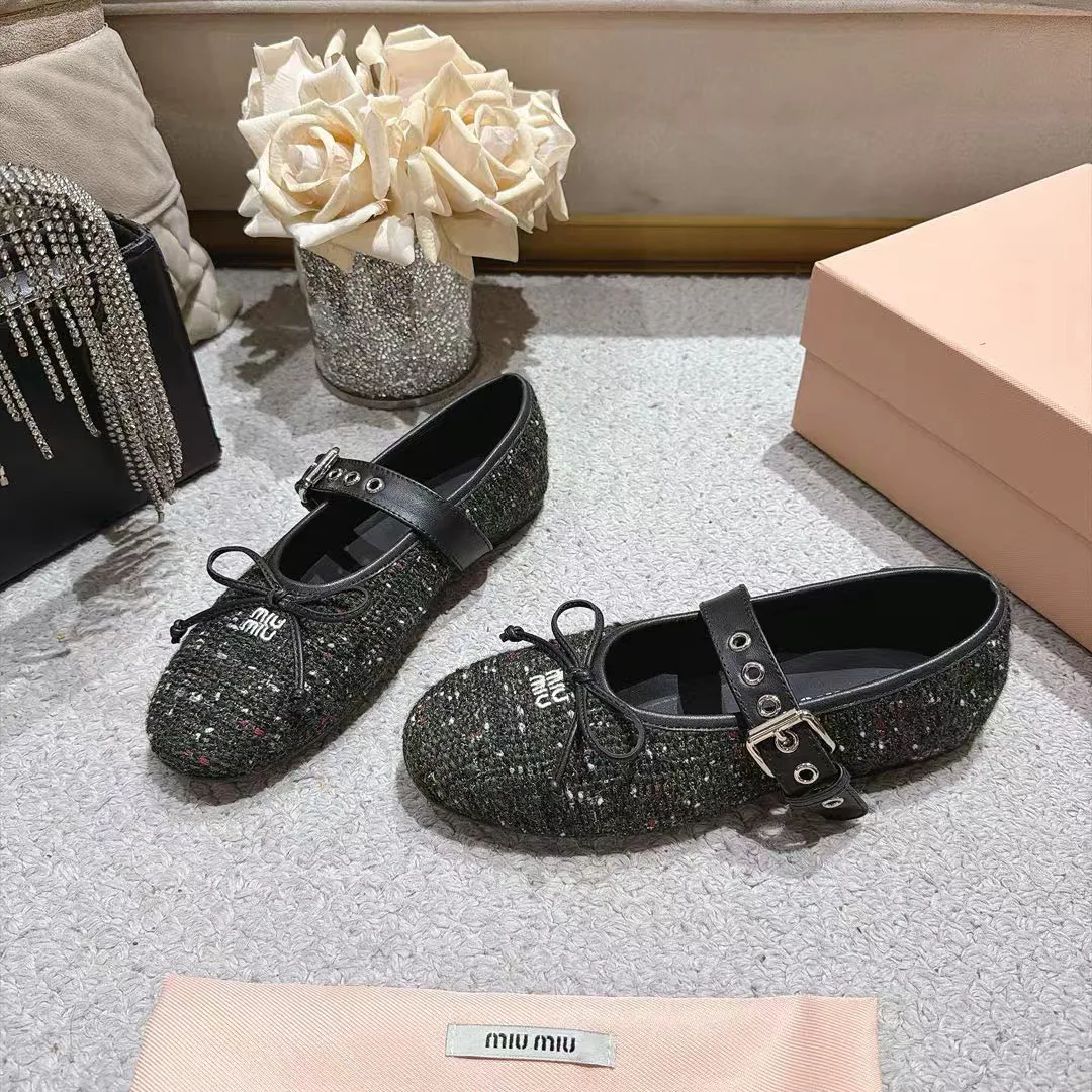 Балетки Женские Miu Miu 19269266