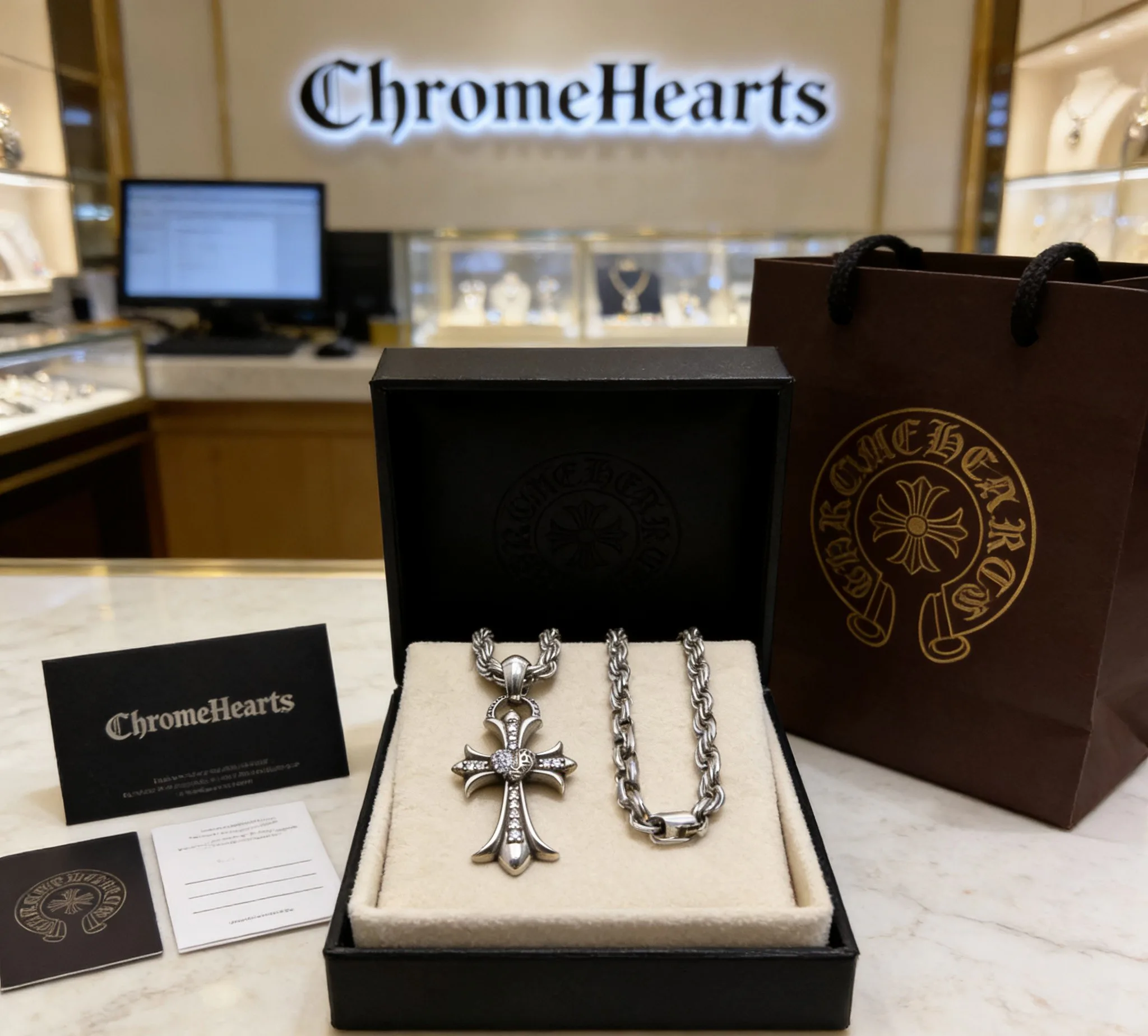 Бижутерия Chrome Hearts 11425534