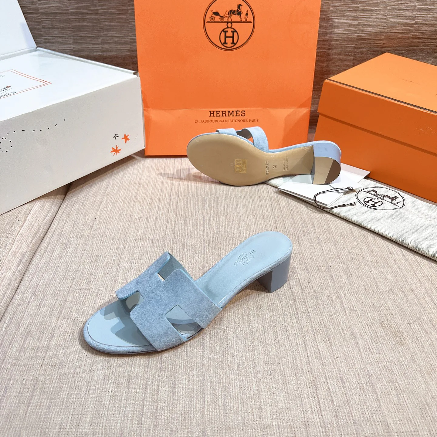 Босоножки Женские Hermes 1823032