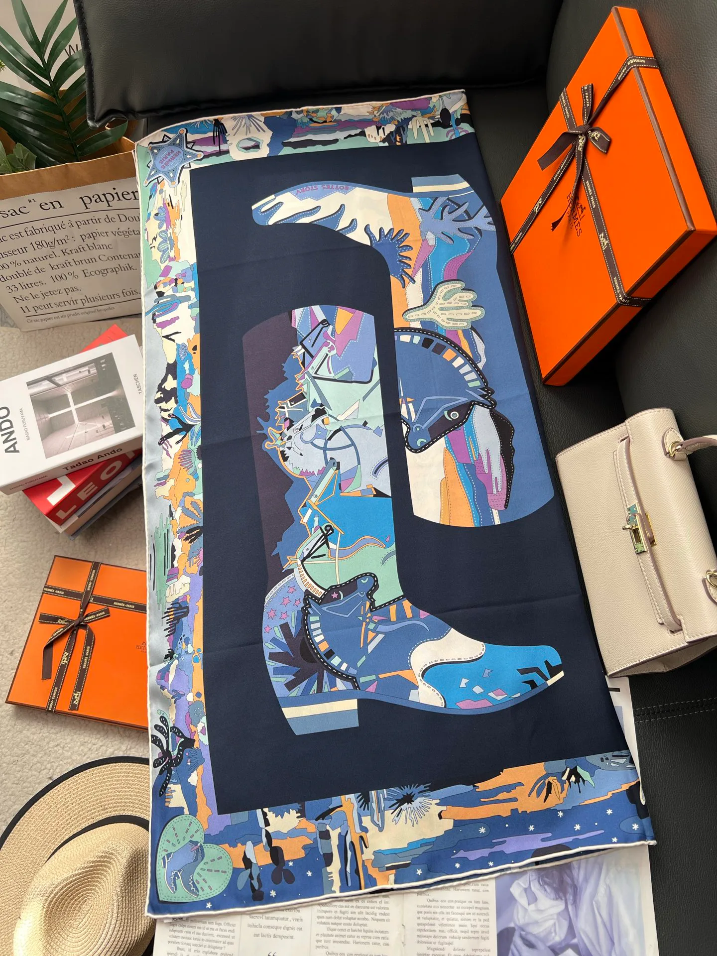 Шарфы Hermes 27658