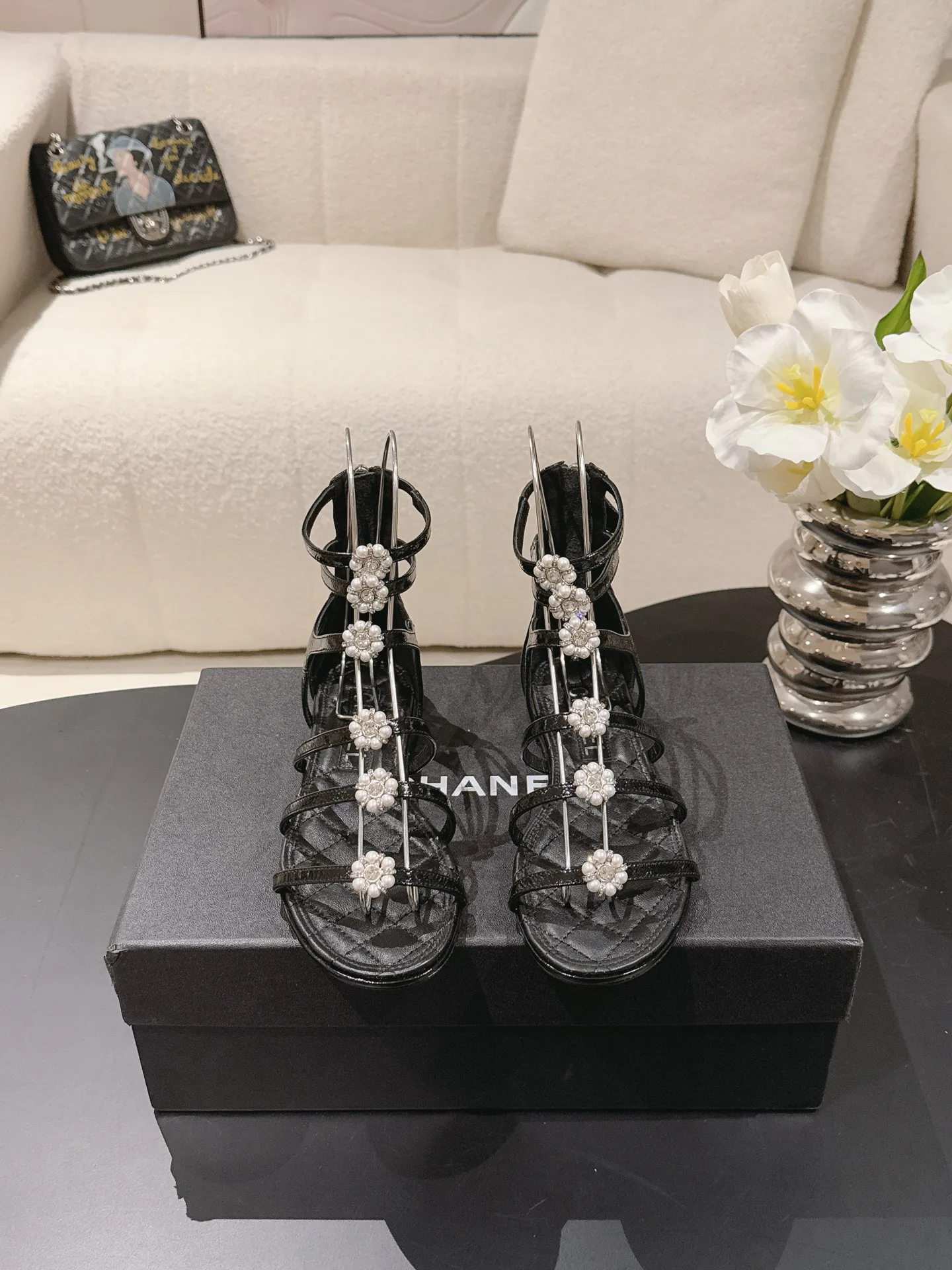 Босоножки Женские Chanel 11566009