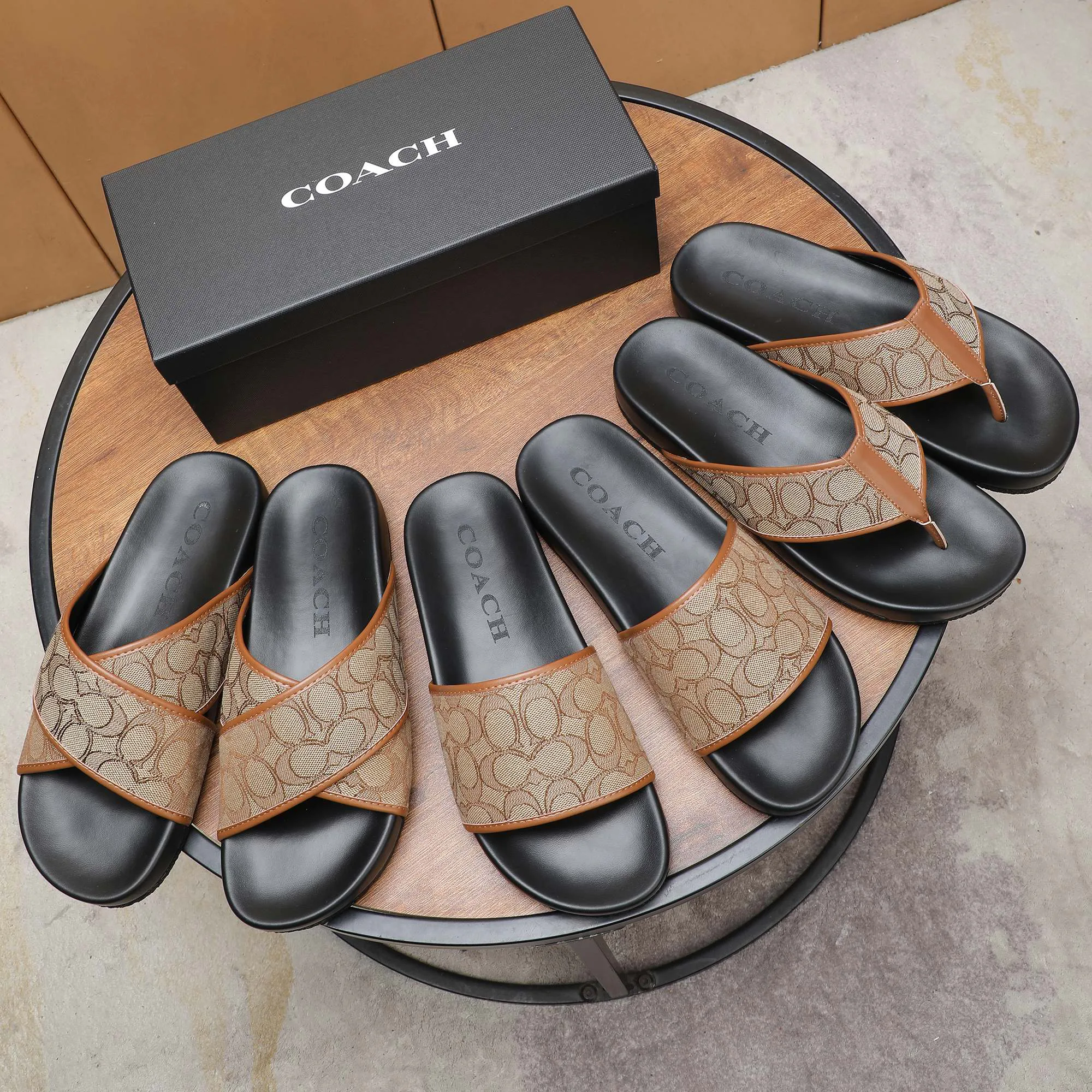 Шлепанцы Женские Coach 559064