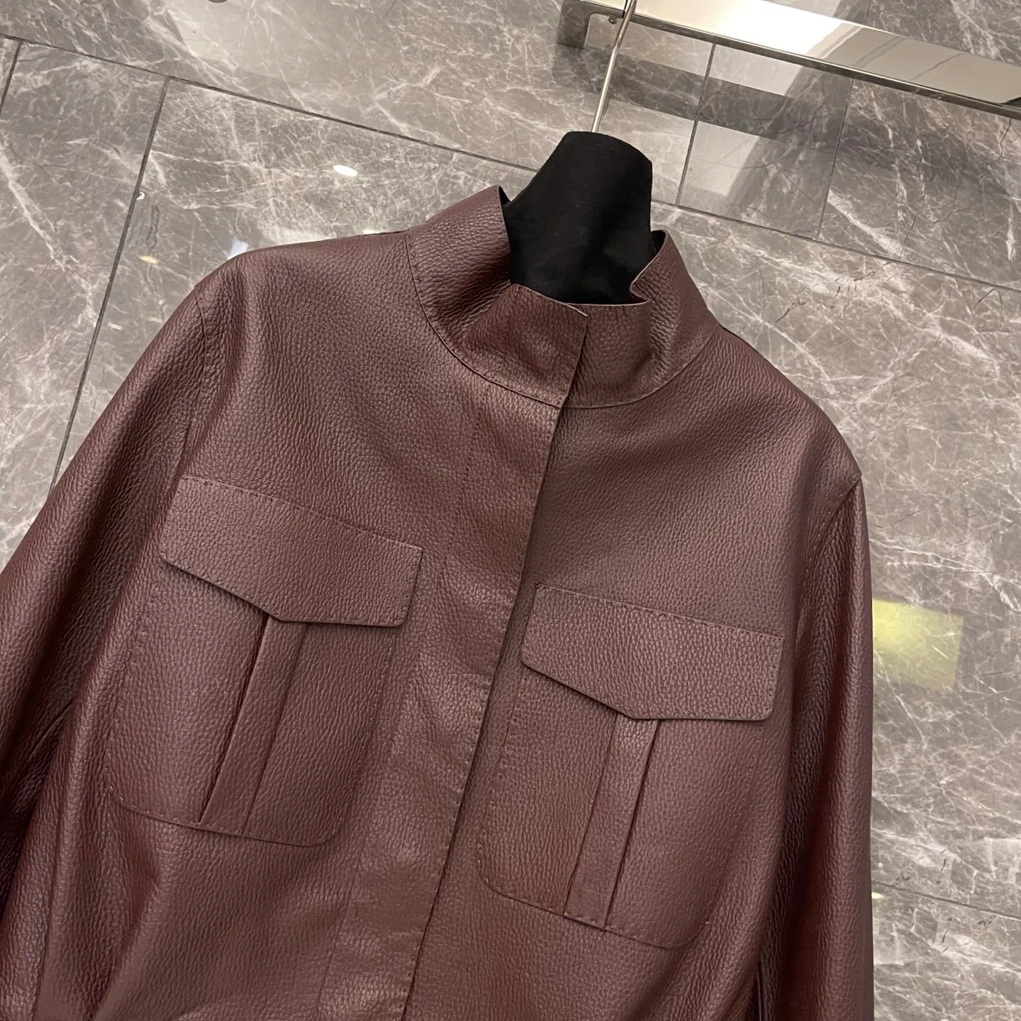 Кожаные Куртки И Дублёнки Женские Hermes 1805910