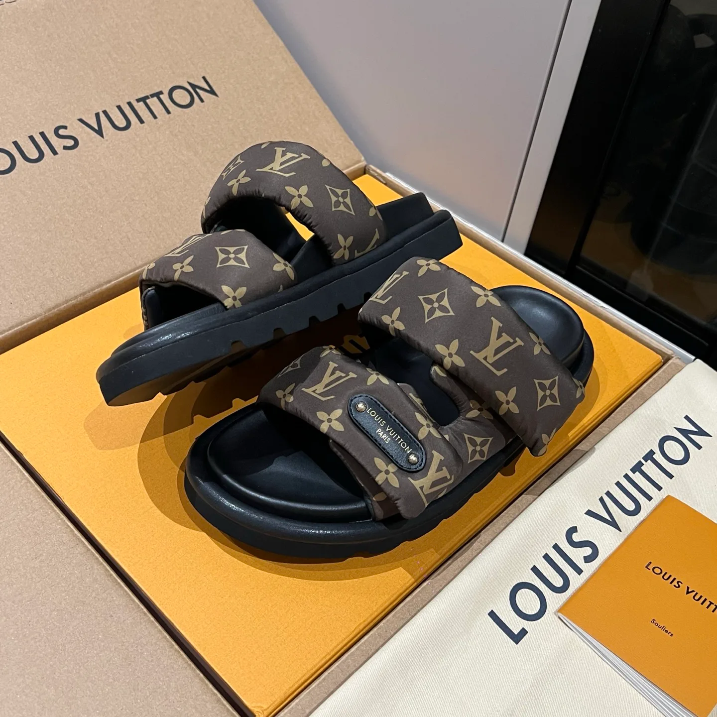Шлепанцы Женские Louis Vuitton 17608431