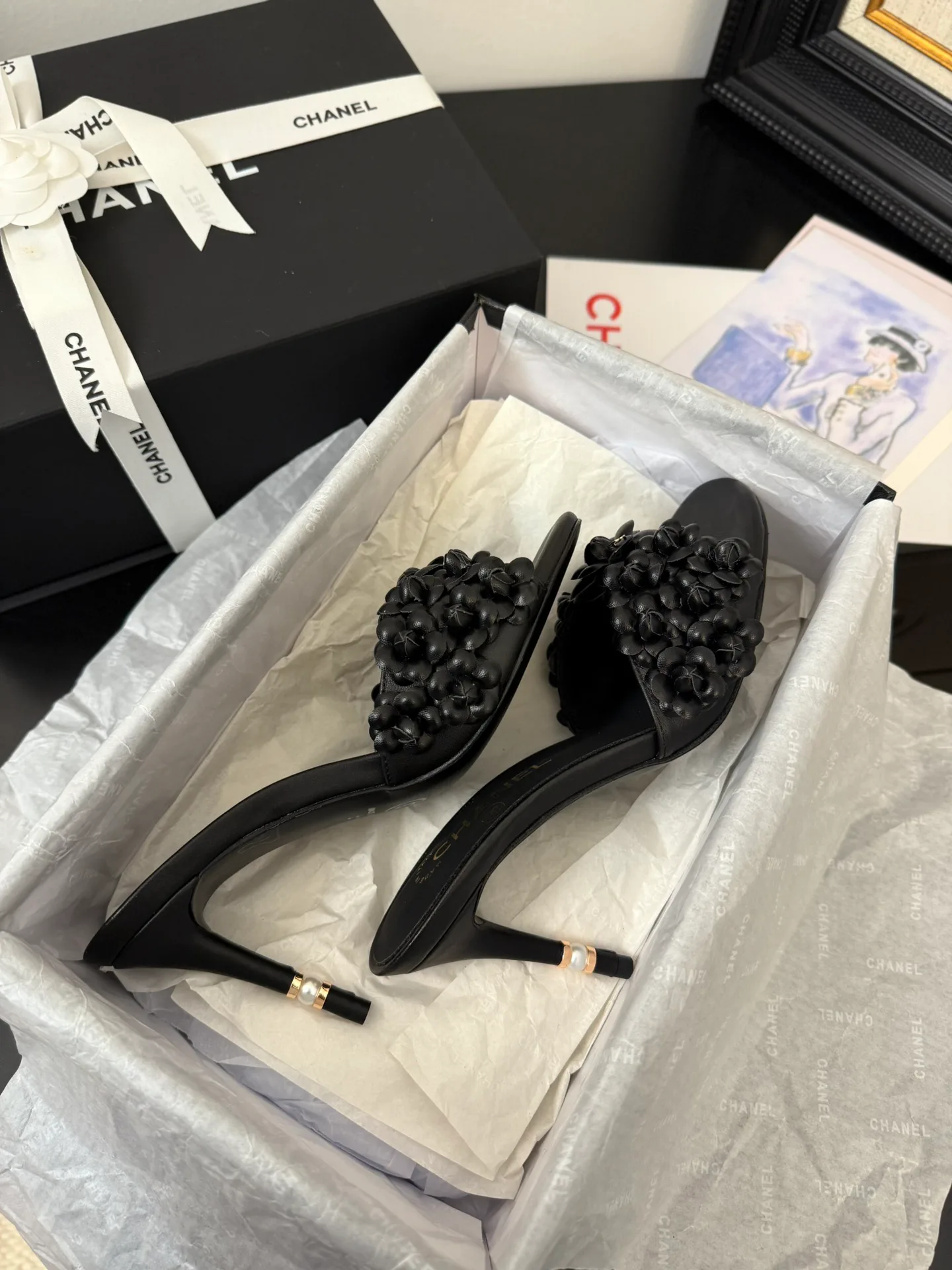 Босоножки Женские Chanel 33124