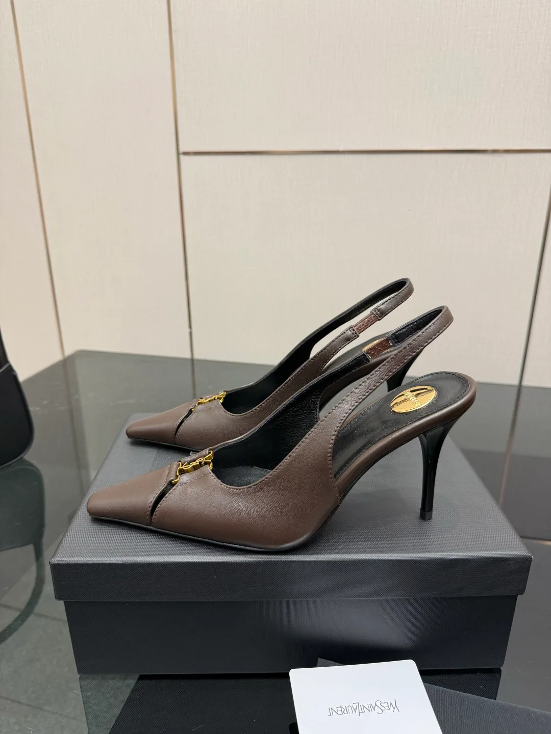 Босоножки Женские Saint Laurent 13164445